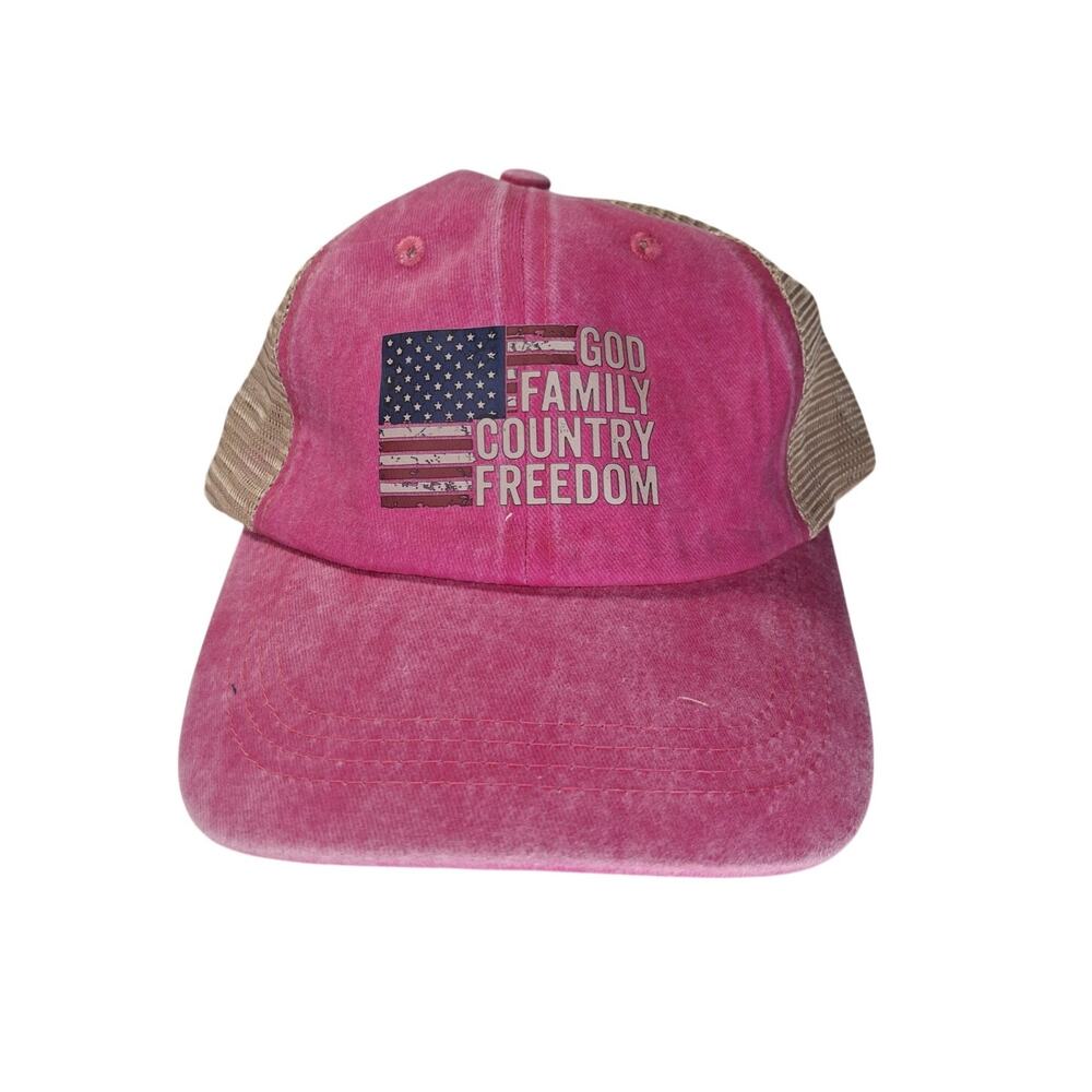 Gad Family Country Freedom unbranded trucker hat